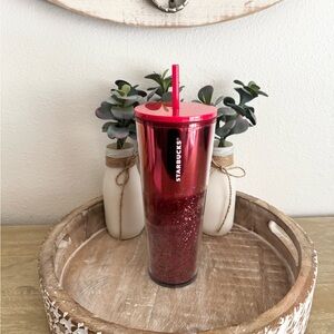 Starbucks Sparkling Red Tumbler